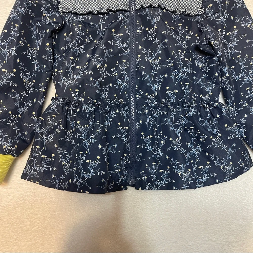 Matilda Jane‎ Enchanted Garden Wildflower Bouquet Blue Floral Spring Jacket Girl